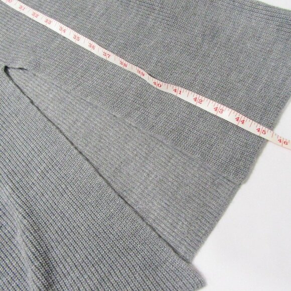 ASOS Grey Short Sleeve Sweater Dress - Picture 9 of 10